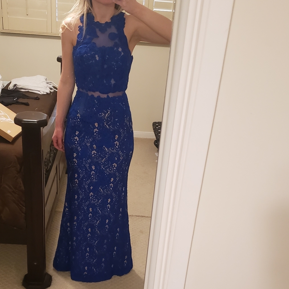 Blue Prom Dress